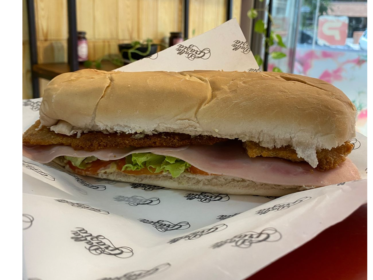 Sandwich de Mila de Carne Completo