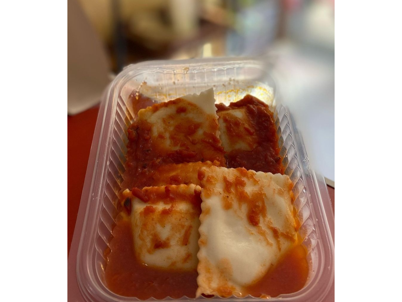 Raviolones de Pollo al Verdeo