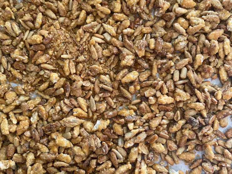 Garrapiñada de girasol