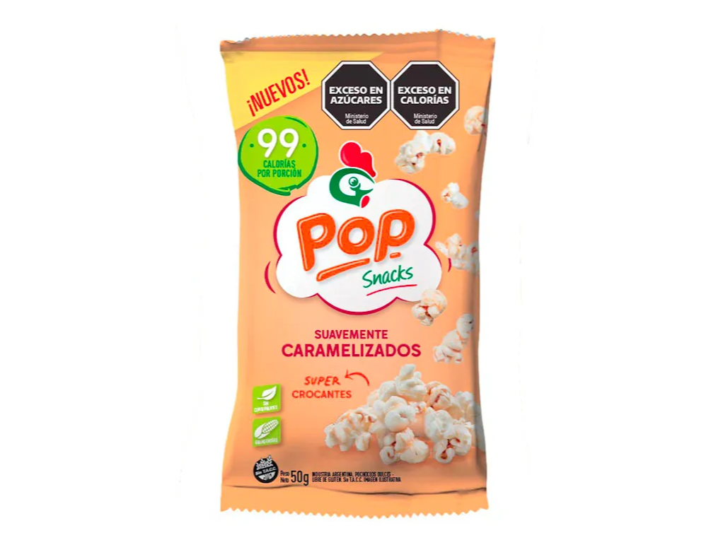 Pochoclos caramelizados SIN TACC