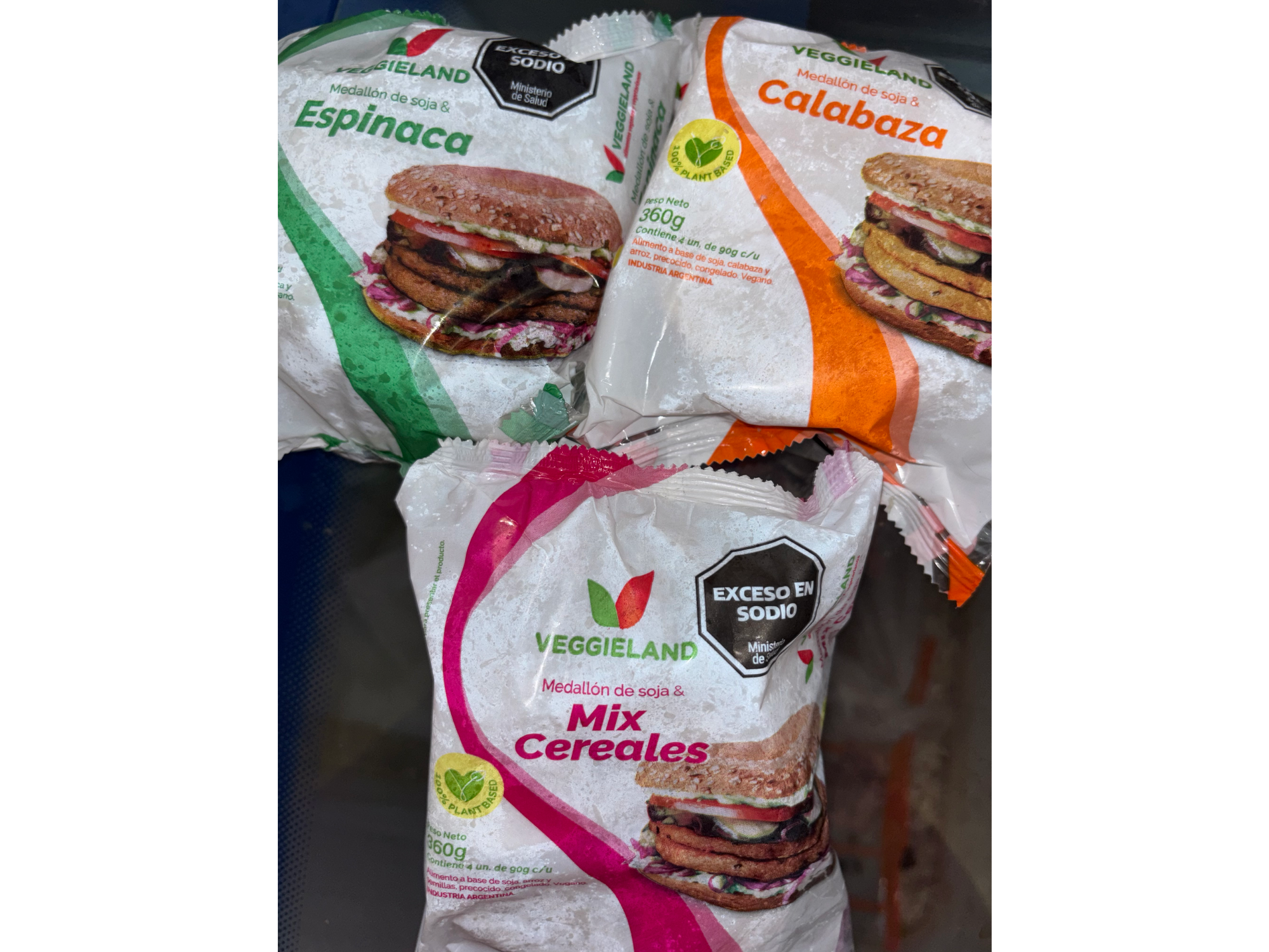 Hamburguesas congeladas