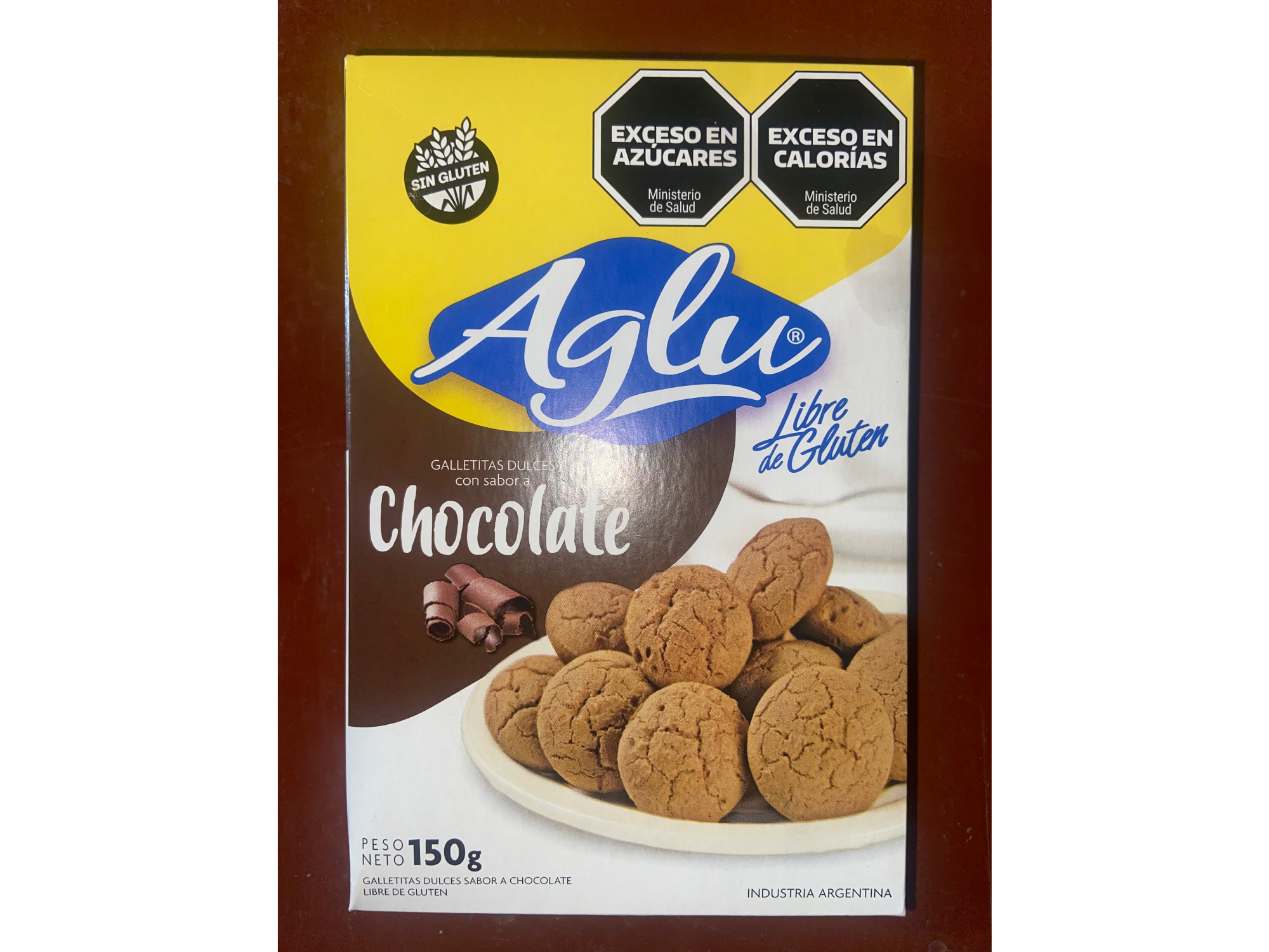 Galletas de chocolate SIN TACC