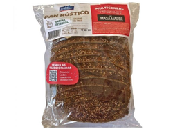 Pan multicereal de masa madre