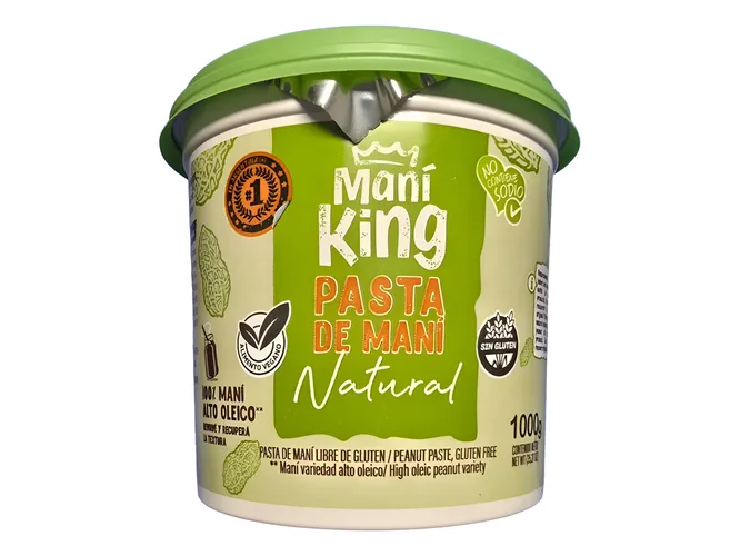 Pasta de maní natural x 1 kg SIN TACC