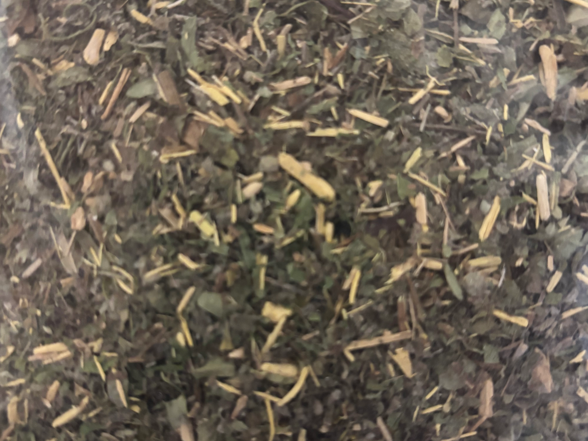 hierba compuesta serrana: menta, peperina, poleo y palo amarillo x 100 gr