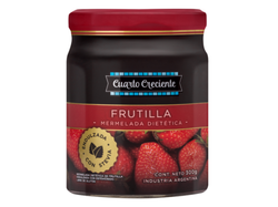 Mermelada con stevia de frutilla sin TACC