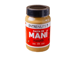Pasta de maní crocante sin TACC/Vegano