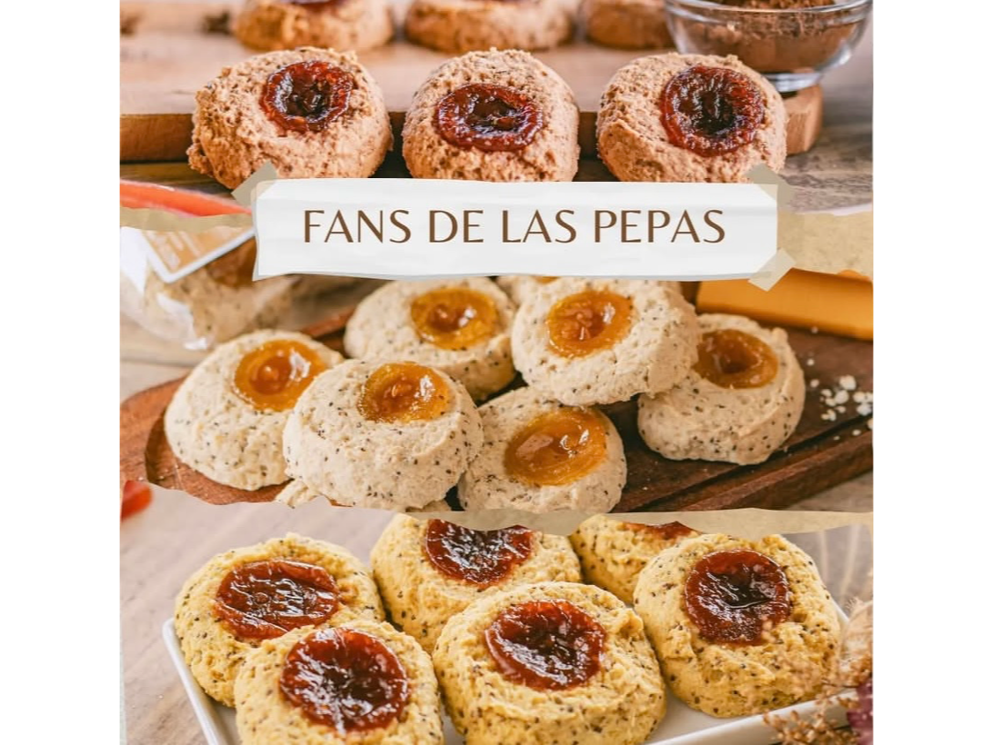 Galletitas pepas integrales