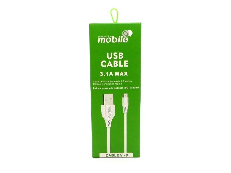 CABLE USB MOBILE SALIDA V8 PREMIUM