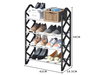ORGANIZADOR DE ZAPATOS 4 NIVELES 42*18.5*58cm
