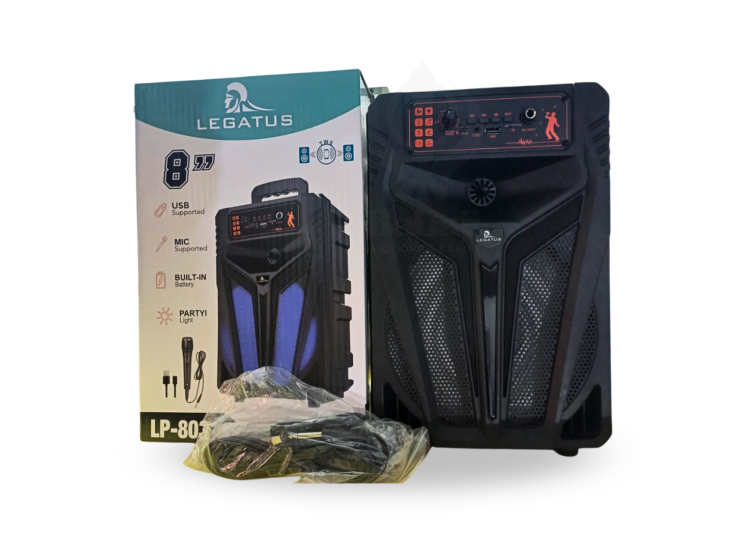 PARLANTE LP 803 LEGATUS C MICROFONO