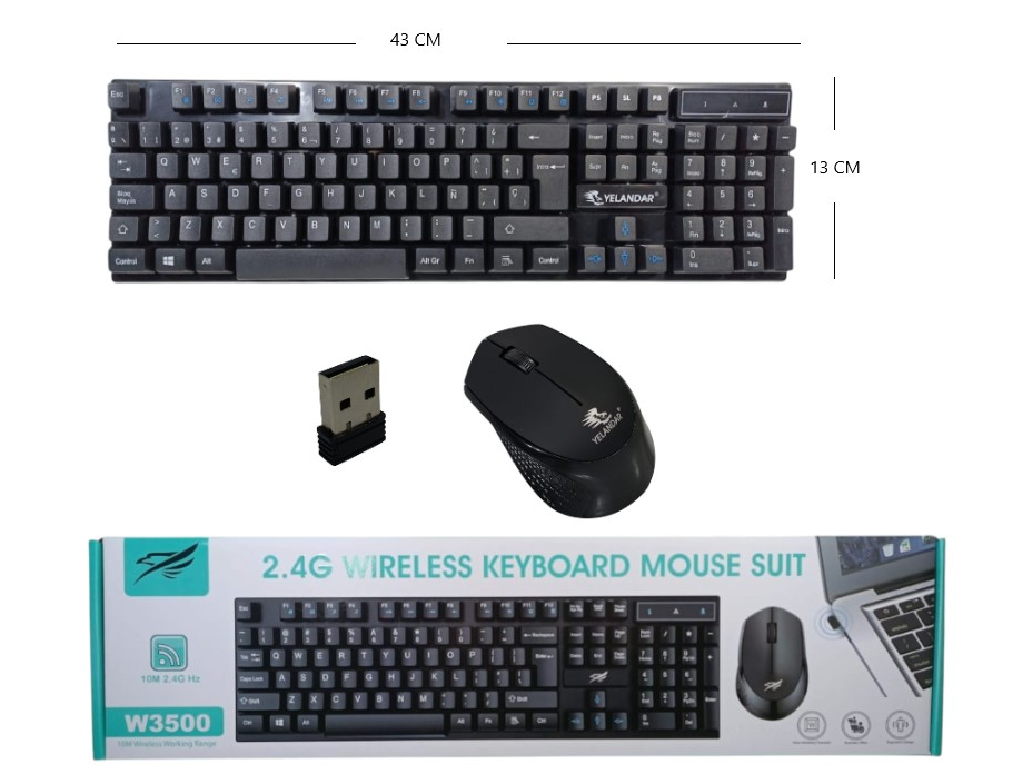 COMBO INALAMBRICO  W3500