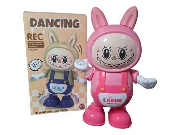 LABUBU BAILARON CON LUZ Y SONIDO