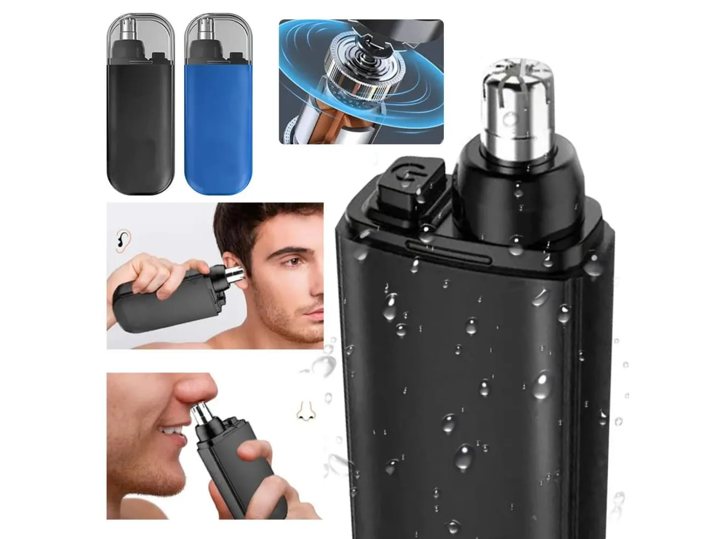 MINI DEPILADORA NASAL PORTATIL RECARGABLE