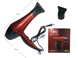 SECADOR DE PELO DELUXE OM 1800W