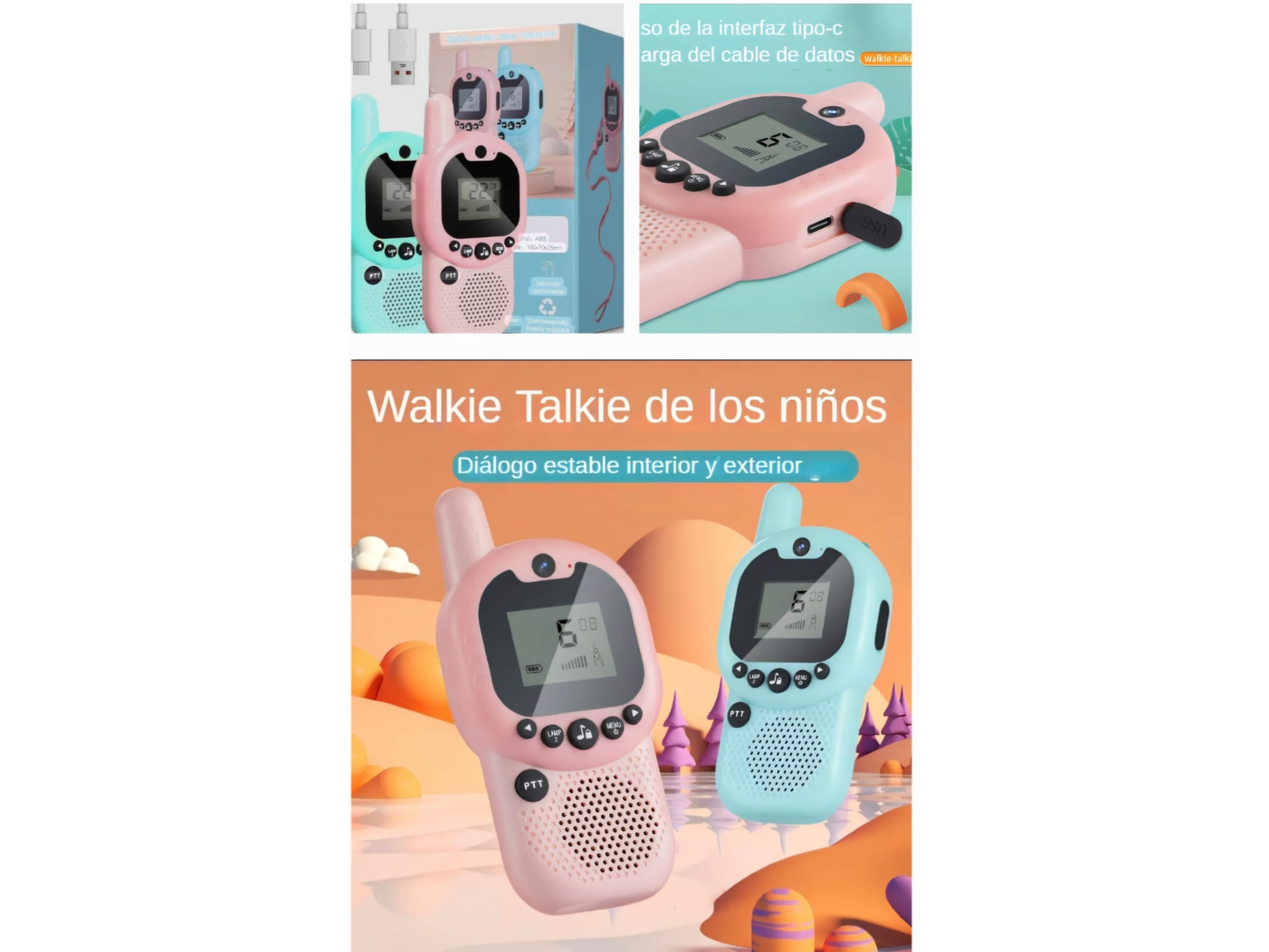 WALLIE TALKIE NIÑOS