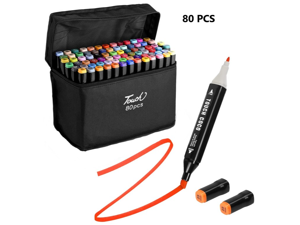 FIBRAS DOBLE PUNTA X 80 UNIDADES
