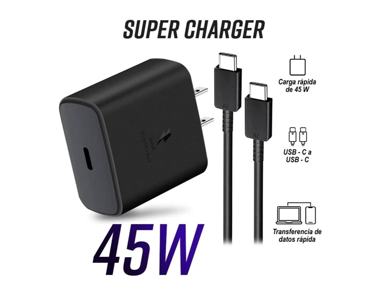 CARGADOR SAMSUNG 45W SALIDA C