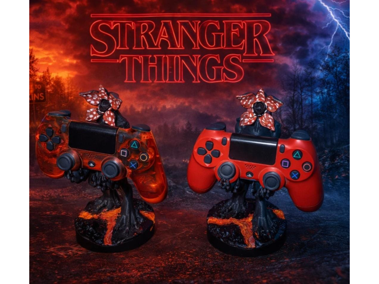 PORTA JOYSTICK STRANGER THINGS 3D