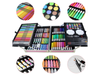 Set Arte Infantil Dibujo Fibra Maletín Metálico Valija X 145 Piezas