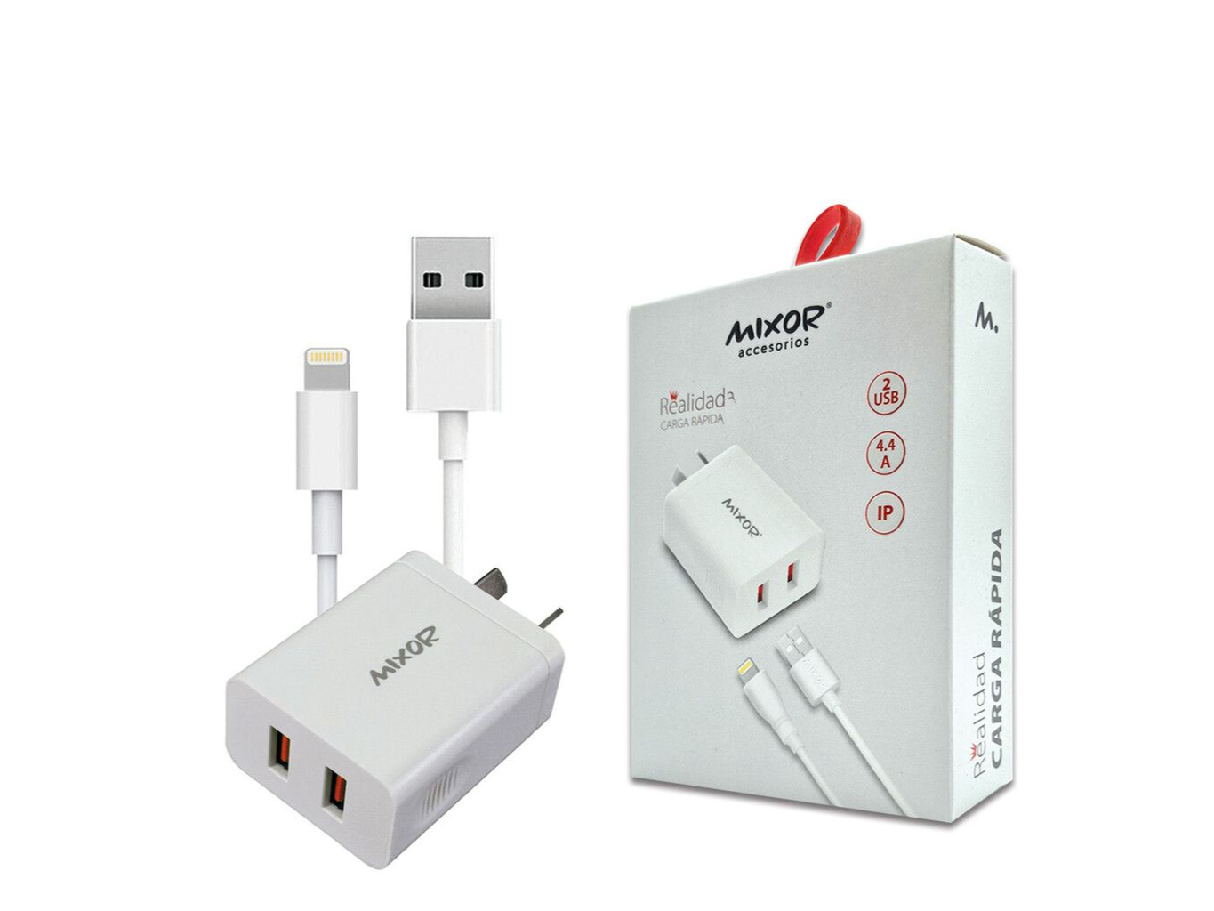 CARGADOR MIXOR IPHONE 4.4