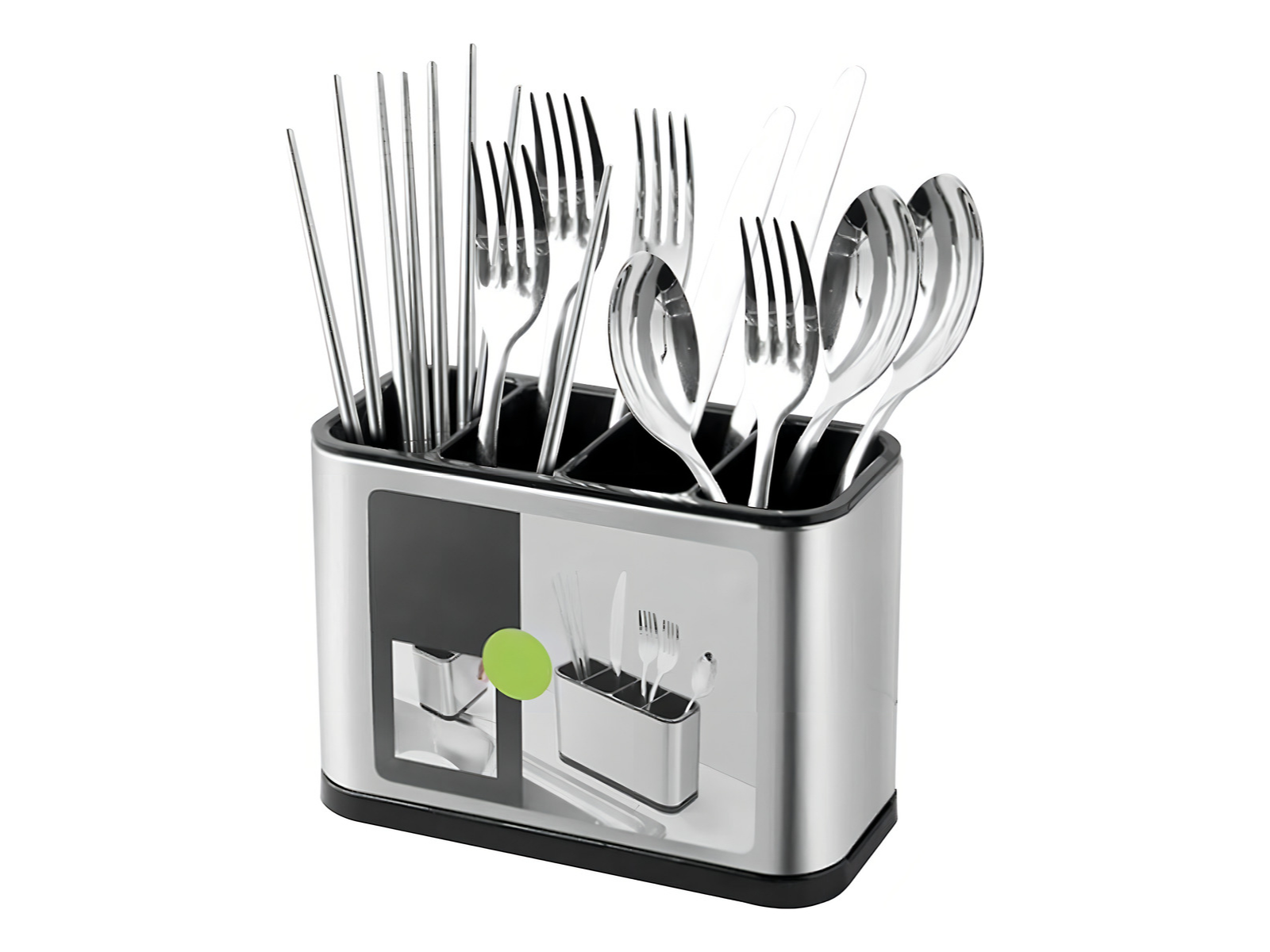 ORGANIZADOR Y ESCURRIDOR DE CUBIERTOS