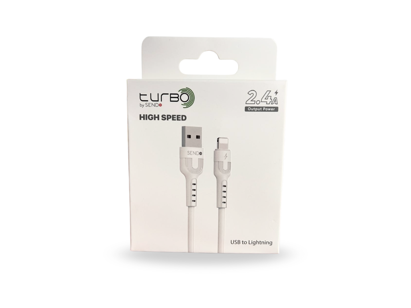 CABLE USB A IPHONE TURBO 2.4