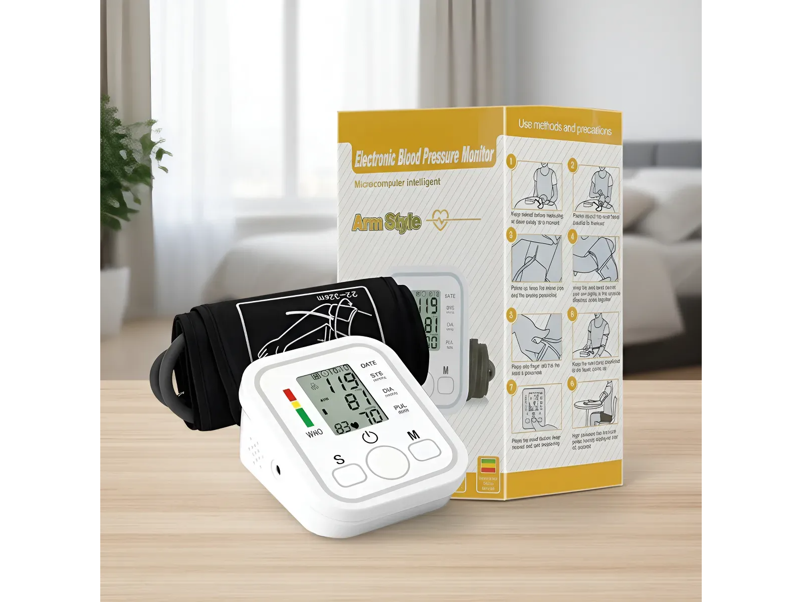 TENSIOMETRO DIGITAL DE BRAZO A PILA