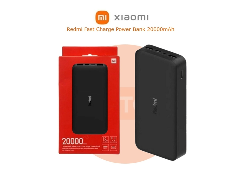 CARGADOR PORTATIL XIAOMI ORIGINAL 20.000 MAH 18W