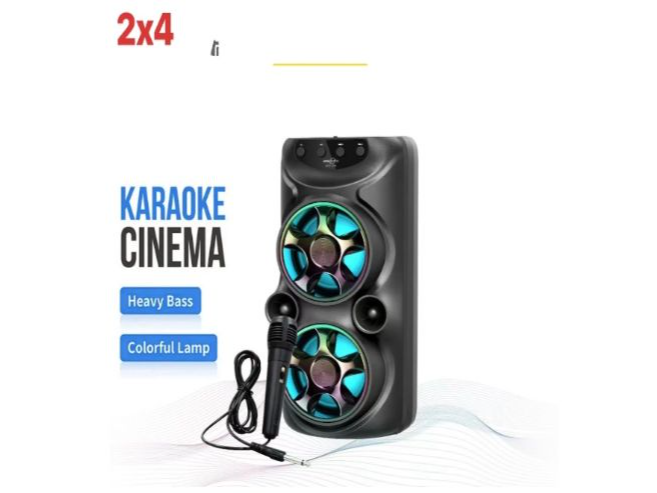 PARLANTE BLUETOOTH CON MICROFONO 4X3
