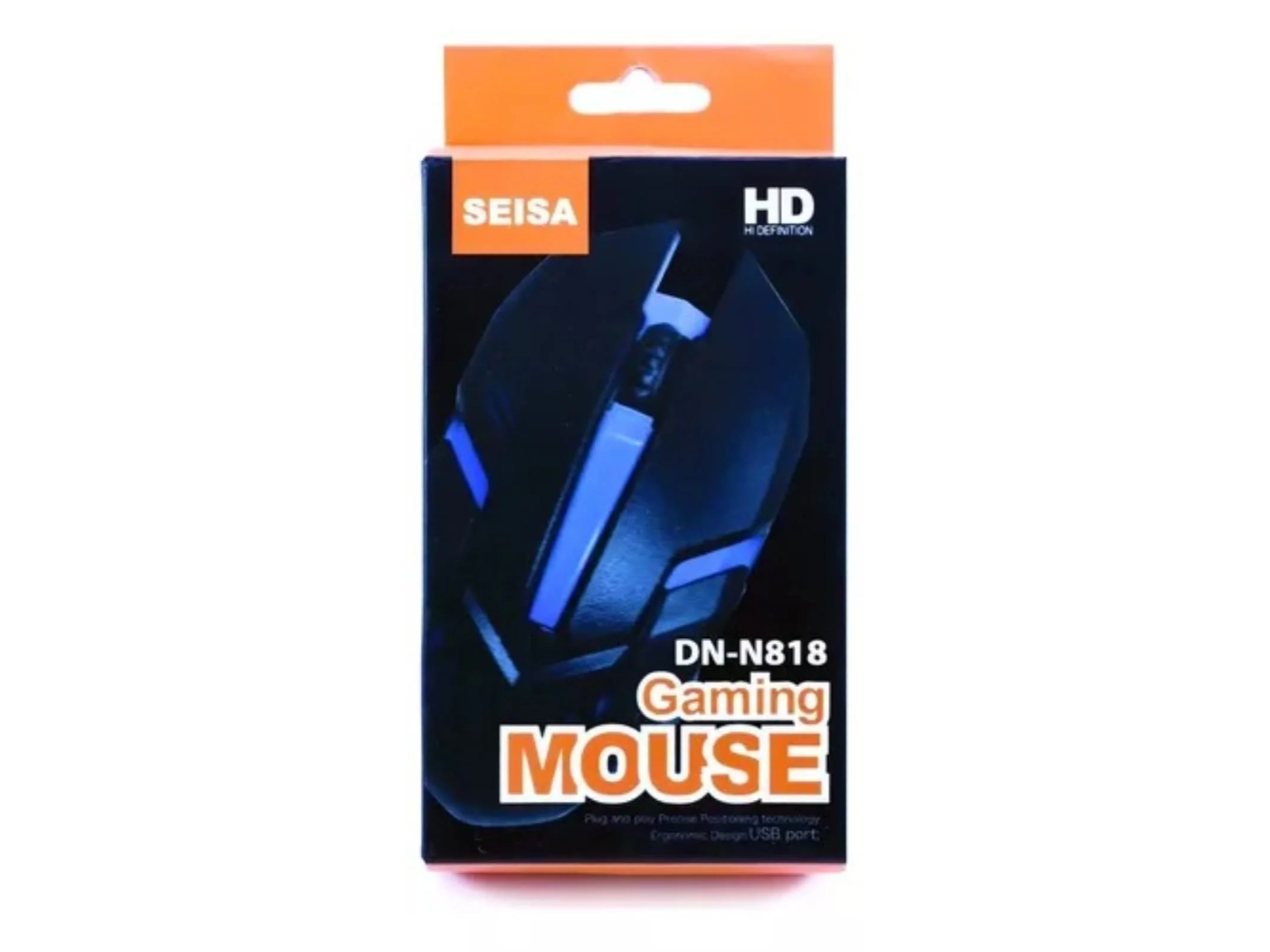 MOUSE GAMER SEISA USB DN 818 RETROILUMINADO
