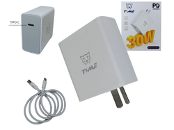 CARGADOR 30W + CABLE C TIME