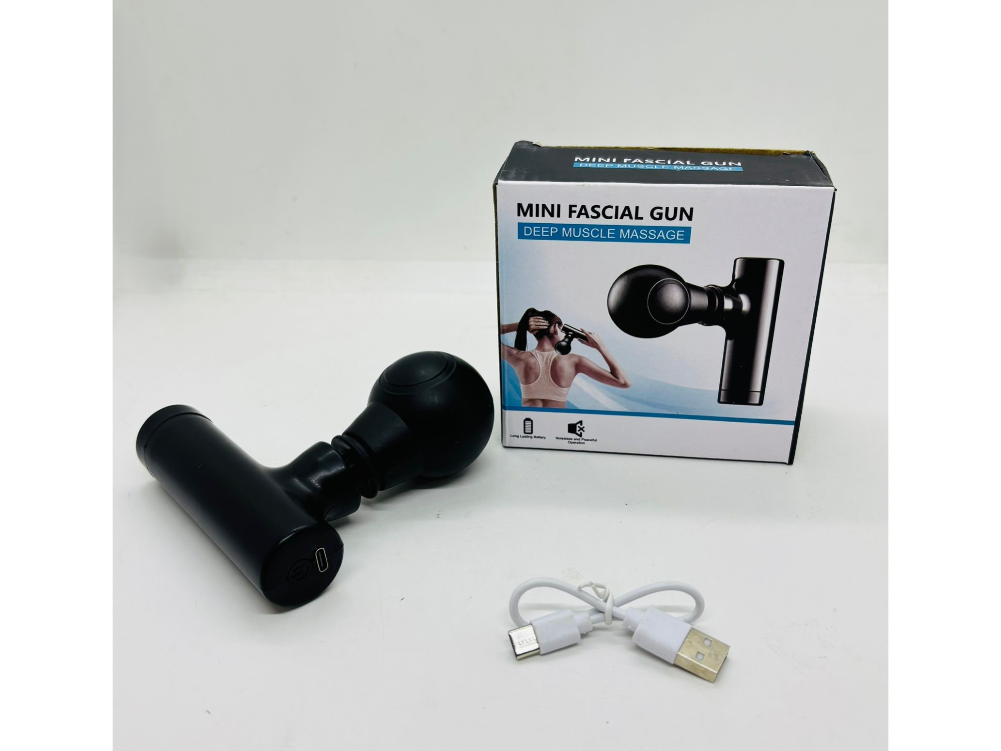 MINI MASAJEADOR RECARGABLE
