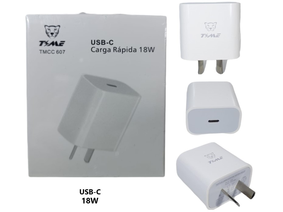 CABEZAL USB C 18 W TIME