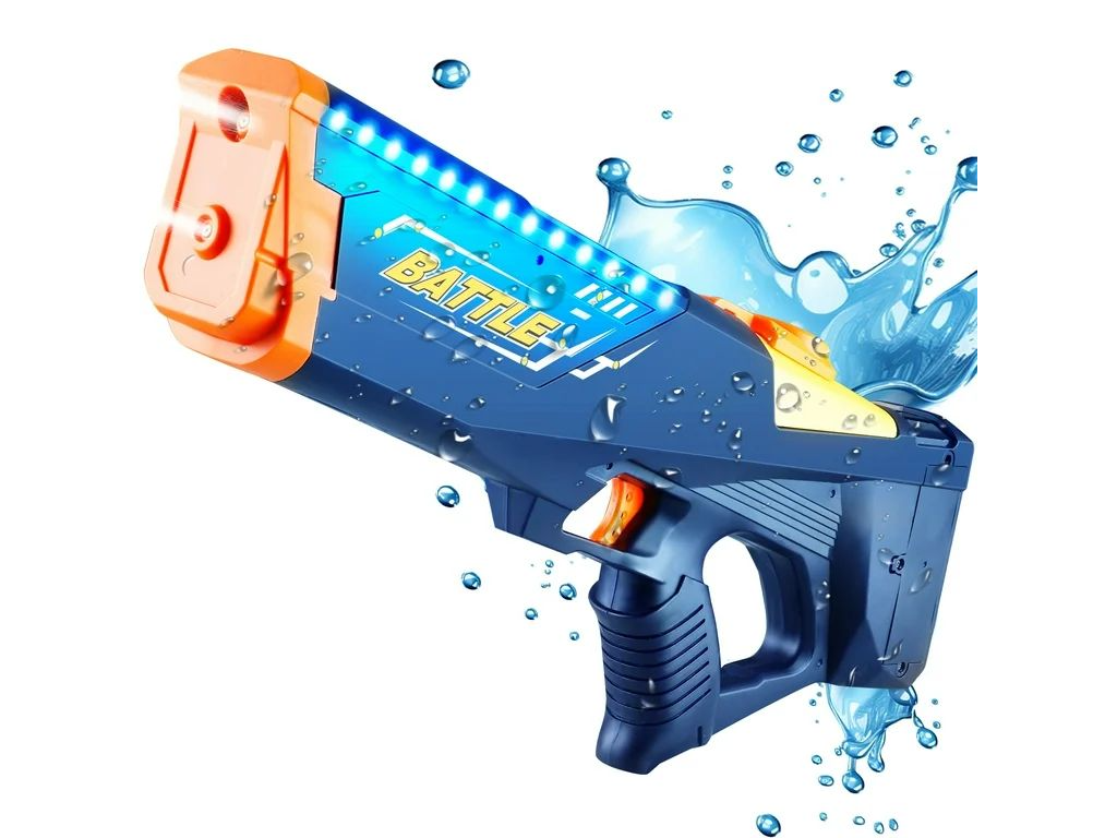 PISTOLA DE AGUA BATTLE AUTOMATICA DOBLE TIRO