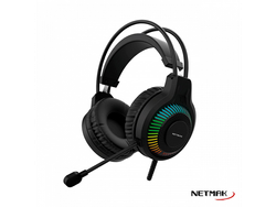 AURICULAR PC GAMER LED RGB NM-N18