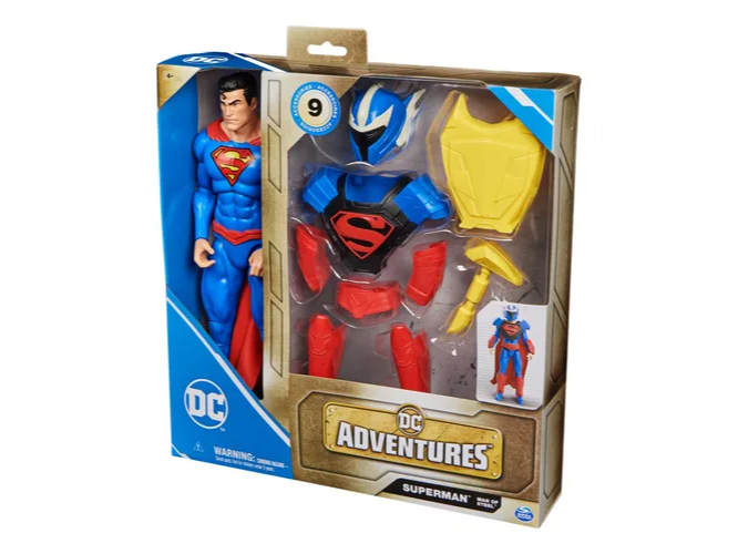 SUPERMAN DC FIGURA ARTICULADA CON ACCESORIOS