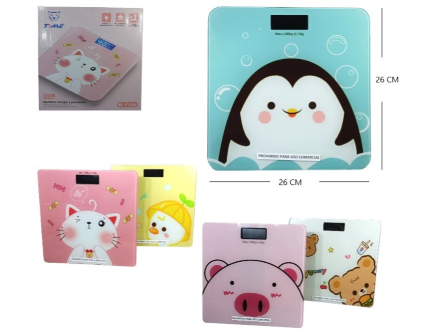 BALANZA DE BAÑO DISEÑO