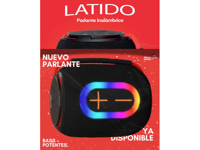 PARLANTE MIXOR LATIDOS BOMBA