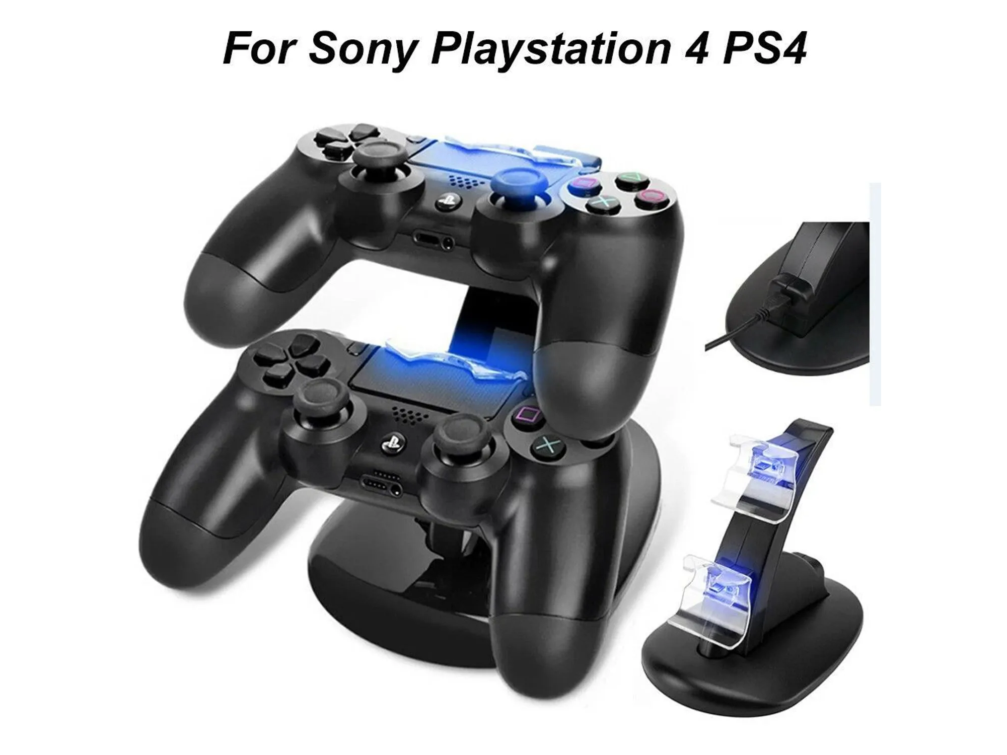 BASE CARGADOR JOYSTICK PS4 SEISA