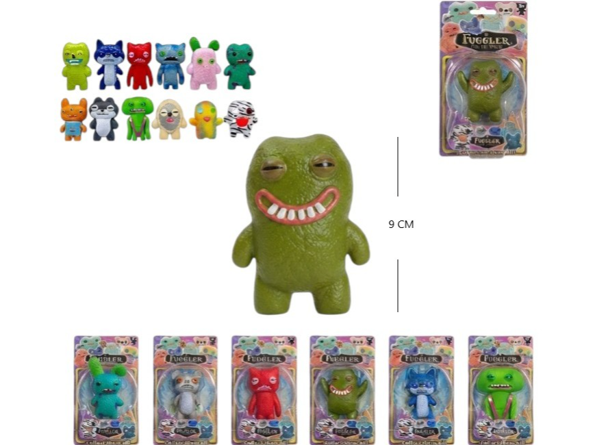 MUÑECO FUGGLER COLECCIONABLE PERSONAJES