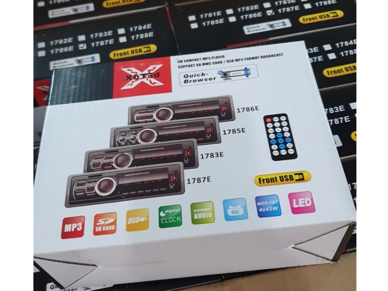 ESTÉREO DESMONTABLE XBTQD MP3