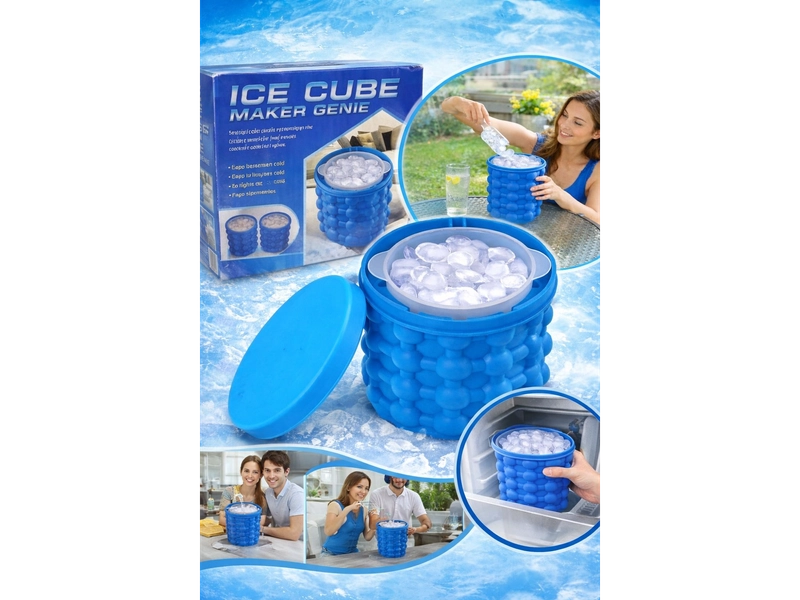 MOLDE HIELERA SILICONA MÁS HIELERA