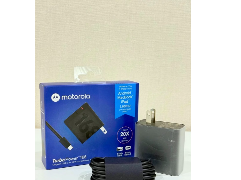 CARGADOR MOTOROLA TURBO POWER 168W