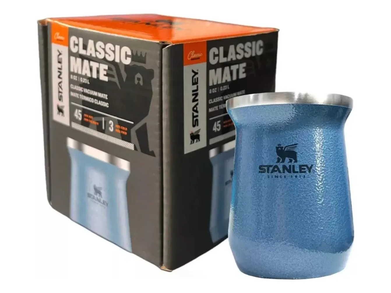 Mate Stanley con caja de Mundo Mix