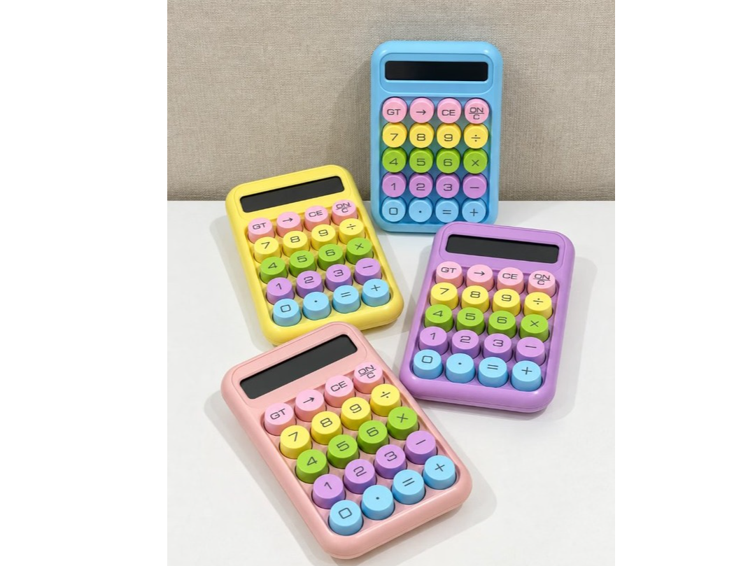 CALCULADORA DE COLORES PASTEL / 6688