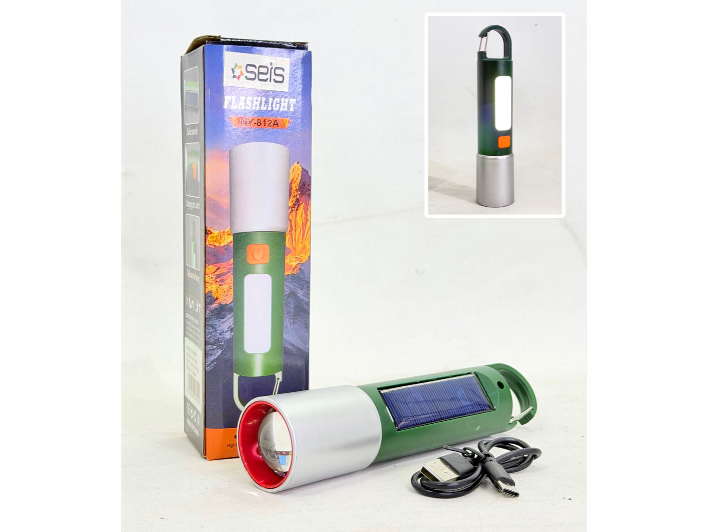 Linterna Solar Seis 812A de Mundo Mix