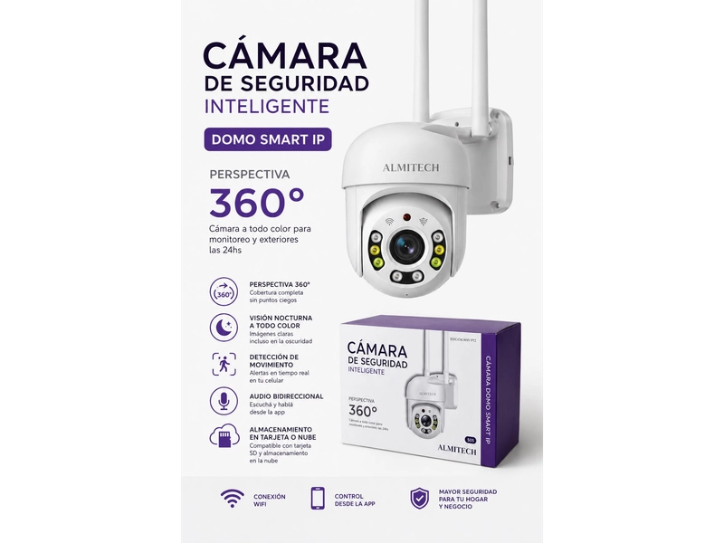 CAMARA DE SEGURIDAD 360 ALMITECH