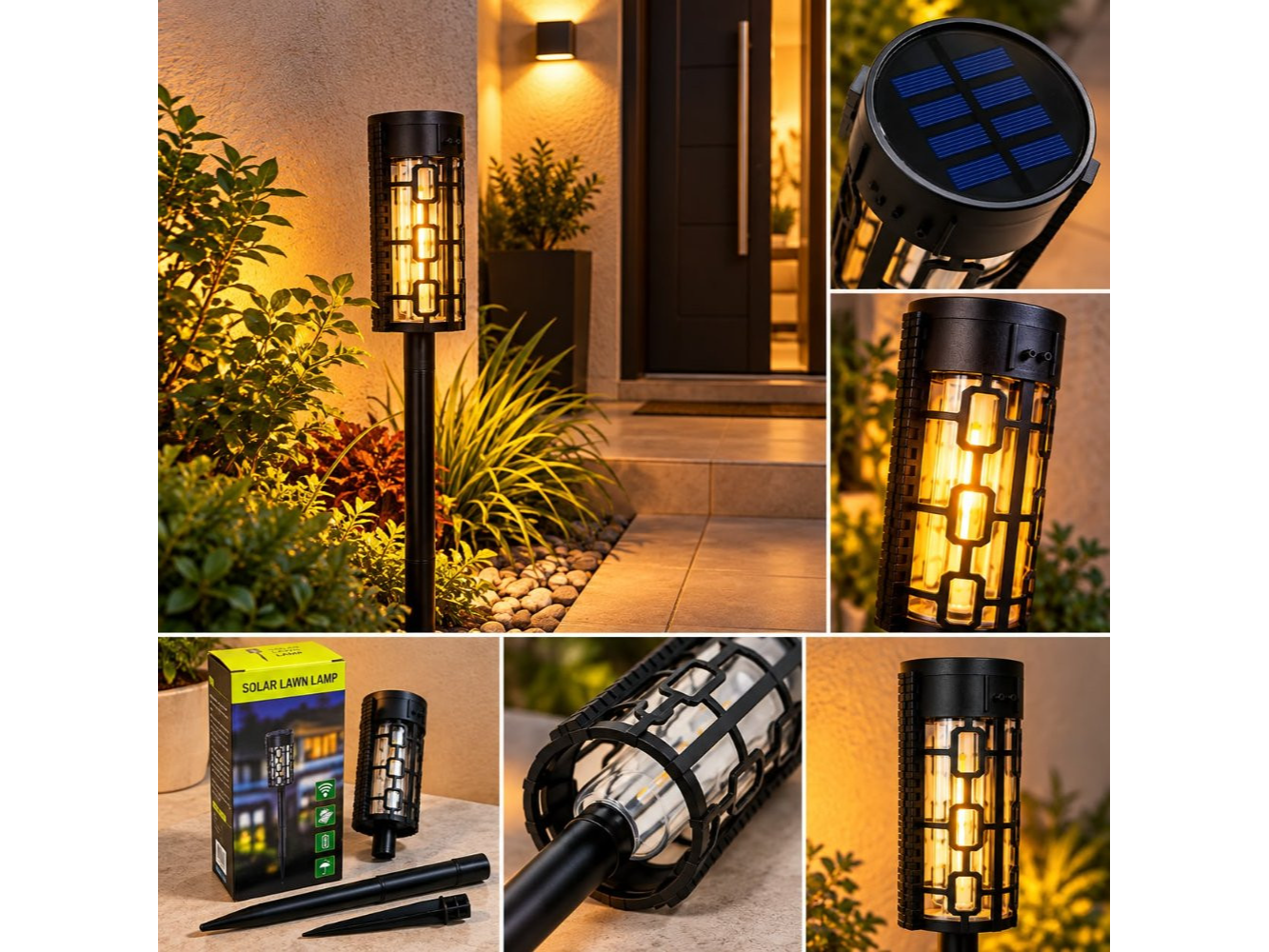 ANTORCHA SOLAR DECORATIVA / XF-2908