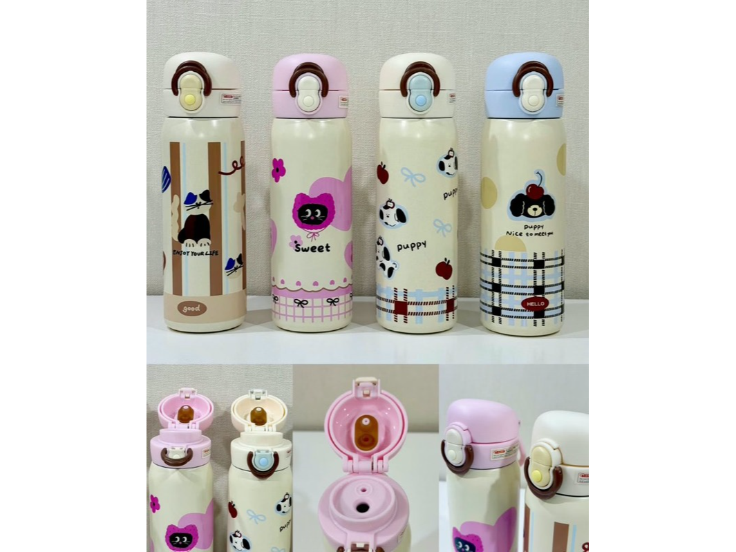 BOTELLA TERMICA INFANTIL CON DISEÑO / OSO-823A